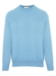 Malo Optimum Sweter w kolorze błękitnym rozmiar: XL. Niebieskie swetry nierozpinane Malo Optimum, xl, bez wzorów, z kaszmiru, bez kołnierzyka, bez ramiączek. Za 367.22 zł.