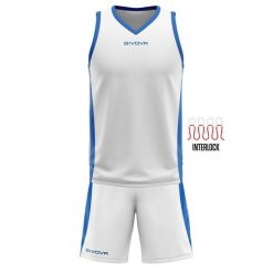Zestaw Givova Power Interlock 3XS, bez rękawów, dekolt V. Białe bezrękawniki Givova, xs, bez wzorów, bez kołnierzyka, bez ramiączek. Za 224.99 zł.