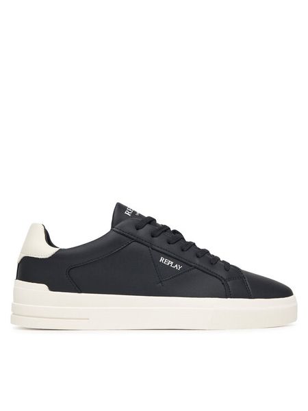 REPLAY Sneakersy GMZ7D.000.C000CL Czarny. Czarne buty sportowe casual Replay, bez wzorów, ze skóry, bez zapięcia. Za 489.99 zł.