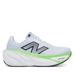 Buty do biegania New Balance. Niebieskie buty do biegania New Balance, bez wzorów, bez zapięcia, do biegania. Za 549.99 zł.