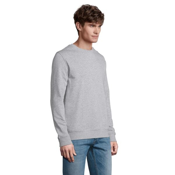 Bluza Unisex Dla Dorosłych Comet Melange. Szare bluzy z kapturem SOL'S, m, bez wzorów, z bawełny, z kapturem. Za 111.99 zł.