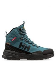 Helly Hansen Trekkingi Crestone ULLR HT 11891 Zielony. Zielone botki sznurowane Helly Hansen, bez wzorów, z materiału, bez obcasa, bez zapięcia. Za 899.99 zł.