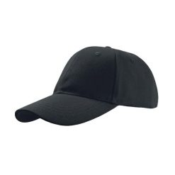 6panelowa Czapka Liberty Six Brushed Cotton. Niebieskie czapki z daszkiem ATLANTIS, bez wzorów, z bawełny. Za 33.99 zł.