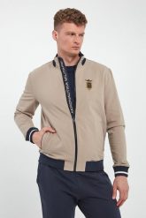 Bluza męska ze stójką AERONAUTICA MILITARE. Bluzy Aeronautica Militare, l, bez wzorów, bez kaptura. Za 669.00 zł.