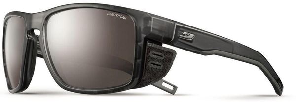 Okulary JULBO SHIELD. Czarne okulary przeciwsłoneczne JULBO, prostokątne. Za 467.49 zł.