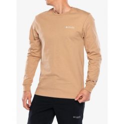 Longsleeve Columbia Explorers Canyon LS T-Shirt. Brązowe bluzy Columbia, bez wzorów, bez kaptura. Za 131.19 zł.