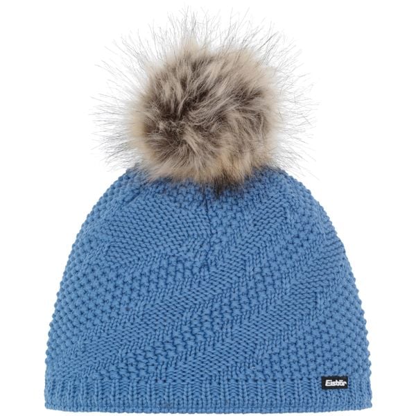 Czapka Eisbar Yva Lux MÜ. Niebieskie czapki zimowe Eisbar, bez wzorów. W wyprzedaży za 239.93 zł.