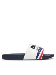 Blauer Klapki S6JASPER01/USA Biały. Białe klapki Blauer, z syntetyku. Za 219.99 zł.