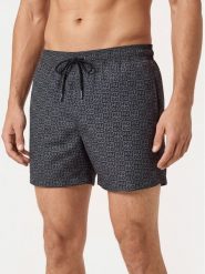 HUGO Szorty kąpielowe Aaron 50556792 Czarny Regular Fit. Czarne kąpielówki Hugo, m, bez wzorów, z syntetyku. Za 305.99 zł.
