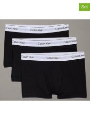 CALVIN KLEIN UNDERWEAR Bokserki (3 pary) w kolorze czarnym rozmiar: L. Czarne bokserki Calvin Klein Underwear, l, bez wzorów. Za 157.73 zł.