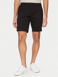 Calvin Klein Szorty materiałowe K10K114071 Czarny Slim Fit. Czarne szorty CALVIN KLEIN, m, bez wzorów, z bawełny. Za 219.99 zł.