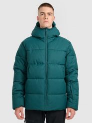 4F Kurtka narciarska membrana 5000 męska - zielona 3XL. Zielone kurtki narciarskie i snowboardowe 4F, m, bez wzorów, narciarskie. W wyprzedaży za 349.99 zł.