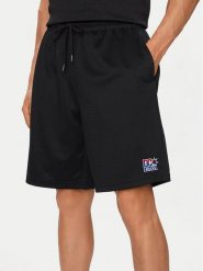DC Szorty sportowe The Champs Short ADYWS03076 Czarny Regular Fit. Czarne krótkie spodenki sportowe DC, m, bez wzorów, z syntetyku. Za 159.99 zł.