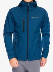 Kurtka softshell męska Hannah Briston. Niebieskie kurtki Hannah, na zimę, m, bez wzorów, z materiału, bez kaptura. Za 389.39 zł.