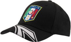 Czapka baseballowa Diadora Aia Uni czarna. Czarne czapki z daszkiem 44 GATTI, z aplikacjami, z bawełny. Za 111.99 zł.