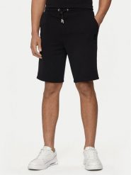 KARL LAGERFELD Szorty sportowe 705889 Czarny Regular Fit. Czarne krótkie spodenki sportowe KARL LAGERFELD, m, bez wzorów, z bawełny. Za 519.99 zł.