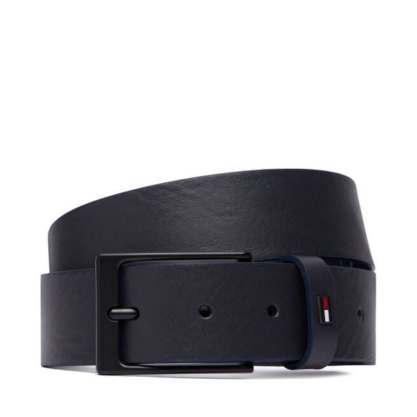 Pasek Tommy Hilfiger. Niebieskie paski Tommy Hilfiger, bez wzorów. Za 209.99 zł.