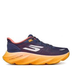 Buty do biegania Skechers. Niebieskie buty do biegania Skechers, bez wzorów, bez zapięcia, do biegania. Za 659.99 zł.