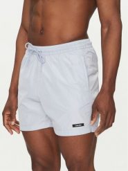 Calvin Klein Swimwear Szorty kąpielowe KM0KM01111 Niebieski Regular Fit. Niebieskie kąpielówki Calvin Klein Swimwear, m, bez wzorów, z syntetyku. Za 159.99 zł.