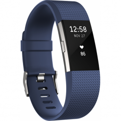 Fitbit Charge 2 - niebieski, S. Zegarki sportowe marki FITBIT. W wyprzedaży za 649.00 zł.