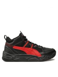 Puma Sneakersy Rebound Future Nextgen 392329 03 Czarny. Czarne buty sportowe casual Puma, bez wzorów, ze skóry, bez zapięcia. Za 279.99 zł.
