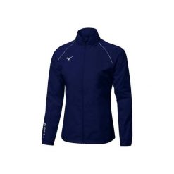 Kurtka Mizuno Osaka Wind. Niebieskie kurtki Mizuno, m, bez wzorów, z materiału, bez kaptura. Za 264.85 zł.