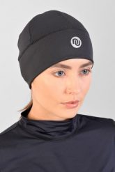 Czapka krótka ocieplana do biegania Unisex Nessi Sportswear. Czarne bielizna termoaktywna NESSI SPORTSWEAR, na zimę, m, bez wzorów, z elastanu, bez ramiączek, do biegania. Za 139.00 zł.