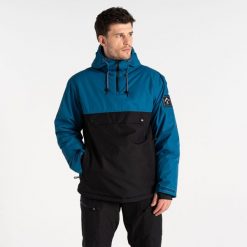 Kurtka narciarska męska Freeride Overhead. Czarne kurtki narciarskie i snowboardowe Dare 2B, m, bez wzorów, narciarskie. W wyprzedaży za 479.99 zł.