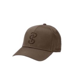 Czapka z daszkiem PS of Sweden Electra. Brązowe czapki z daszkiem PS OF SWEDEN, bez wzorów. Za 198.50 zł.