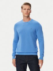 Tommy Hilfiger Sweter Essential MW0MW36347 Niebieski jasny Regular Fit. Niebieskie swetry rozpinane Tommy Hilfiger, m, bez wzorów, z bawełny, bez kołnierzyka, bez ramiączek. Za 409.99 zł.