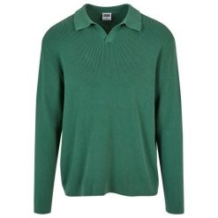 Oversizowy, prążkowany sweter z długim rękawem Urban Classics. Swetry nierozpinane Urban Classics, m, bez wzorów, prążkowane, bez kołnierzyka, bez ramiączek. Za 275.00 zł.
