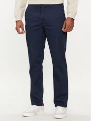 Jack&Jones Chinosy Dave 12212930 Granatowy Regular Fit. Niebieskie eleganckie spodnie Jack&Jones, m, z bawełny. Za 119.99 zł.