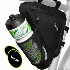 Torba rowerowa pod ramę VAYOX VA0348 uchwyt na bidon wodoodporna 1,5L. Czarne torby na ramię VAYOX, bez wzorów, z materiału, na ramię, z nadrukiem, bez dodatków. Za 69.00 zł.