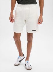 PEGADOR spodenki dresowe Mężczyźni Bawełna biały, S. Białe krótkie spodenki sportowe PEGADOR, m, bez wzorów, z bawełny. Za 199.95 zł.