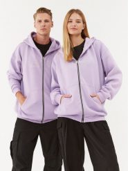 2005 Bluza Unisex Signature Zip Fioletowy Regular Fit. Fioletowe bluzy 2005, m, bez wzorów, z bawełny, bez kaptura. Za 259.99 zł.