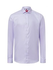 Finshley & Harding koszula biznesowa - non-iron Mężczyźni Slim Fit Bawełna różowy|biały, 41. Białe koszule Finshley & Harding, m, bez wzorów, z bawełny, bez kołnierzyka, bez ramiączek. Za 329.95 zł.