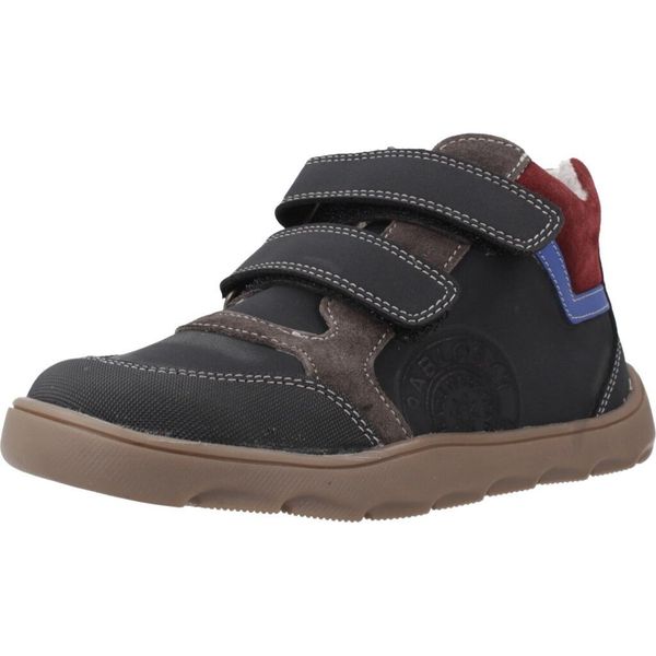 Buty PABLOSKY 519414P Czarny. Czarne buty turystyczne PABLOSKY, na jesień, bez wzorów, z materiału, przed kostkę, bez zapięcia, trekkingowe. Za 233.99 zł.