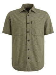 PME Legend Koszula - Regular fit - w kolorze khaki rozmiar: XL. Brązowe koszule PME Legend, xl, bez wzorów, z bawełny, bez kołnierzyka, bez ramiączek. Za 214.78 zł.