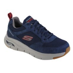 Buty sportowe Sneakersy męskie, Skechers Arch Fit-Render. Niebieskie buty sportowe casual Skechers, bez wzorów, bez zapięcia. Za 399.99 zł.