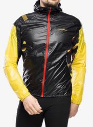 Kurtka do biegania La Sportiva Blizzard Windbreaker Jkt. Czarne kurtki La Sportiva, l, bez wzorów, bez kaptura. Za 532.39 zł.