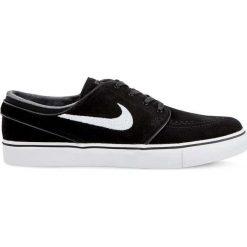 Nike 333824-067 BLACK, sneakersy. Czarne buty sportowe casual Nike, bez wzorów, bez zapięcia, adidas advantage. W wyprzedaży za 361.38 zł.
