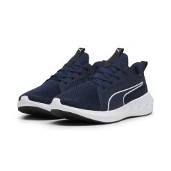 Buty do biegania SOFTRIDE Carson PUMA Club Navy White Black Blue. Białe buty do biegania Puma, bez wzorów, bez zapięcia, do biegania. W wyprzedaży za 219.00 zł.