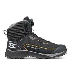 Buty trekkingowe męskie Garmont Trace Mid Boa Gtx. Brązowe buty turystyczne Garmont, bez wzorów, z materiału, za kostkę, bez zapięcia, trekkingowe. Za 903.00 zł.