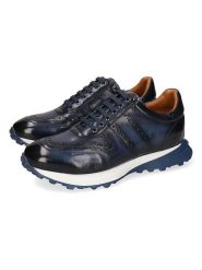 MELVIN & HAMILTON Skórzane sneakersy "Richmond 1" w kolorze granatowym rozmiar: 42. Niebieskie buty sportowe casual Melvin & Hamilton, bez wzorów, bez zapięcia. Za 491.99 zł.