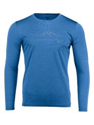 Traunstein Sport Koszulka funkcyjna w kolorze niebieskim rozmiar: L. Niebieskie t-shirty sportowe Traunstein Sport, bez wzorów, z wełny, bez ramiączek, outdoorowe. Za 173.99 zł.