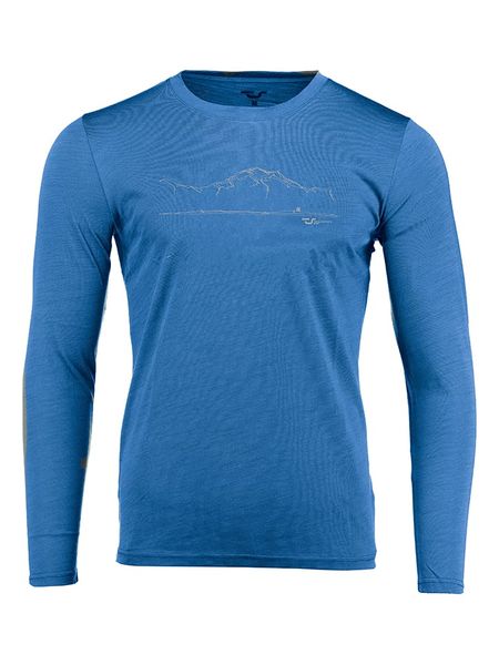Traunstein Sport Koszulka funkcyjna w kolorze niebieskim rozmiar: L. Niebieskie t-shirty sportowe Traunstein Sport, bez wzorów, z wełny, bez ramiączek, outdoorowe. Za 173.99 zł.