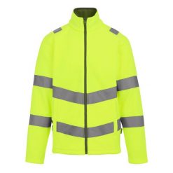 Męska Kurtka Pro Contract Thor HiVis Fleece Jacket. Żółte kurtki Regatta, na jesień, m, bez wzorów, z materiału, bez kaptura. Za 130.99 zł.