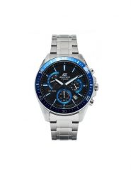 Casio Zegarek EFR-552D-1A2VUEF Srebrny. Szare, cyfrowe zegarki Casio, srebrne. Za 489.99 zł.