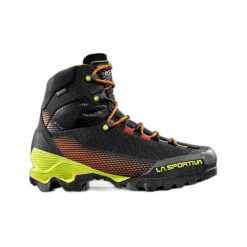 Buty trekkingowe La Sportiva Aequilibrium ST GTX. Czarne buty turystyczne La Sportiva, na zimę, bez wzorów, z gumy, bez zapięcia, trekkingowe. Za 1,667.95 zł.
