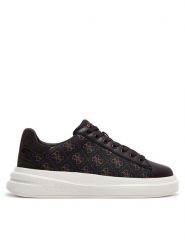 Guess Sneakersy Elba FMPVIB FAL12 Brązowy. Brązowe buty sportowe casual Guess, z aplikacjami, ze skóry, bez zapięcia. Za 509.99 zł.